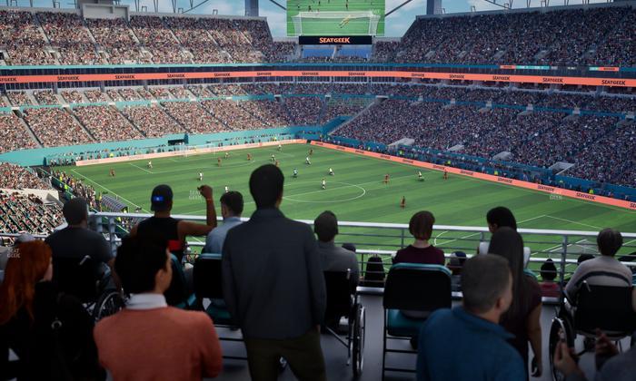 Hard Rock Stadium - Section 338 Corner Suite Seat View