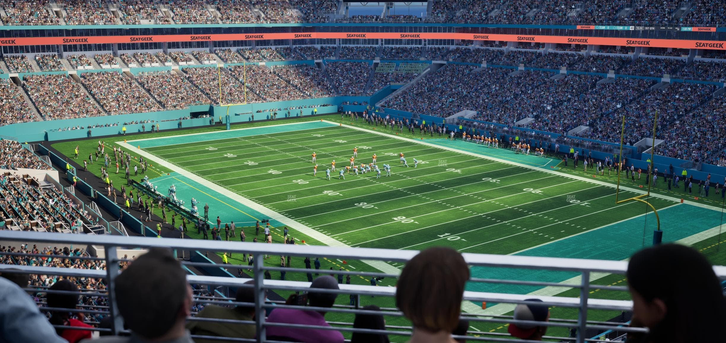 Hard Rock Stadium - Section 338 Patio Terrace Seat View