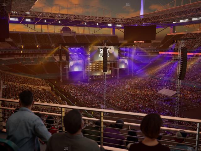 Hard Rock Stadium - Section 338 Patio Terrace Seat View