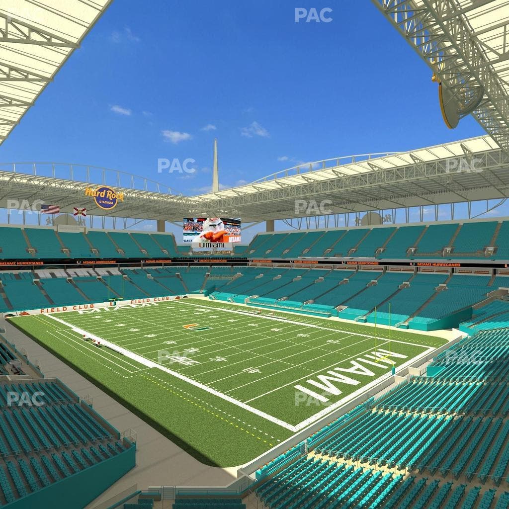 Hard Rock Stadium - Section 338 Seat View