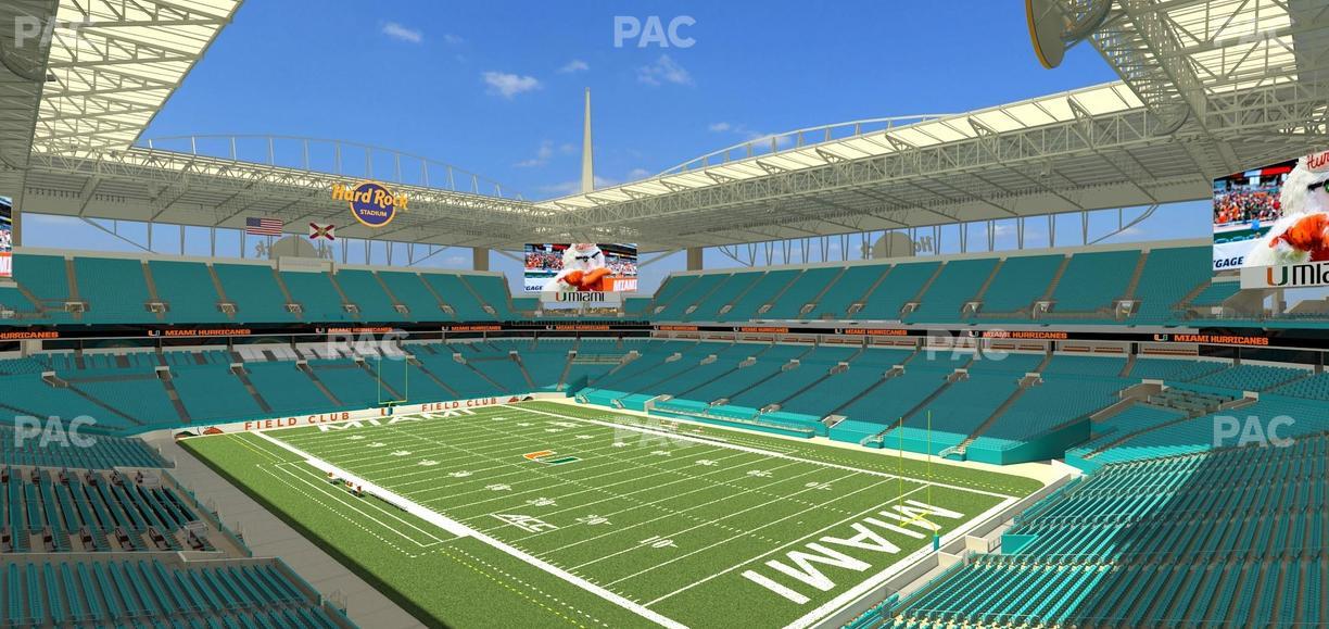 Hard Rock Stadium - Section 338 Seat View