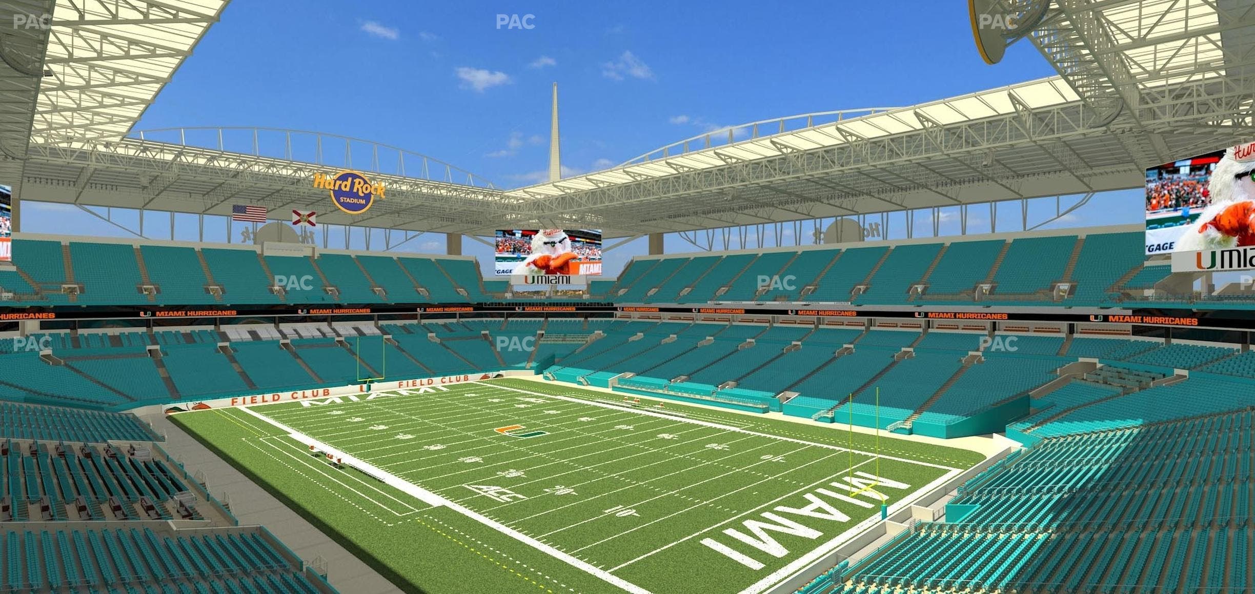 Hard Rock Stadium - Section 338 Seat View