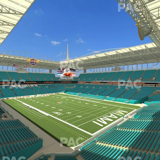 Hard Rock Stadium - Section 338 Seat View