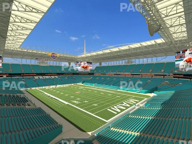 Hard Rock Stadium - Section 338 Seat View
