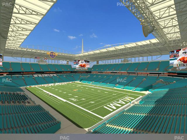 Hard Rock Stadium - Section 338 Seat View
