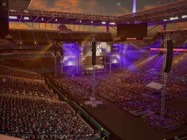 Hard Rock Stadium - Section 338 Seat View