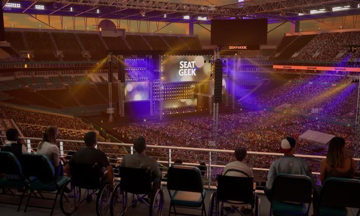 Hard Rock Stadium - Section 339 Corner Suite Seat View