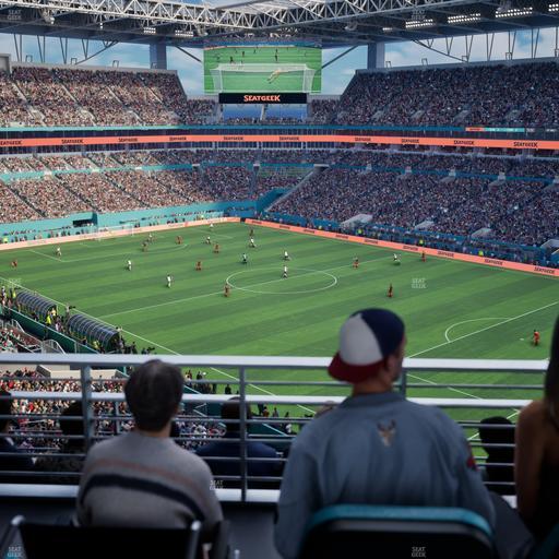 Hard Rock Stadium - Section 339 Patio Terrace Seat View