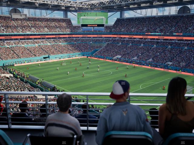 Hard Rock Stadium - Section 339 Patio Terrace Seat View Hard Rock Stadium - Section 339 Patio Terrace Seat View