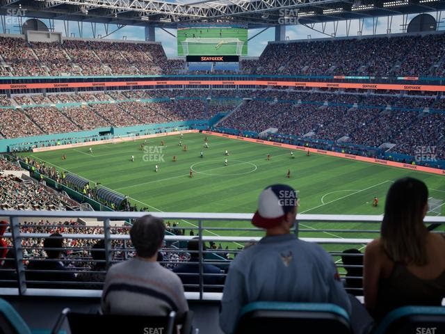 Hard Rock Stadium - Section 339 Patio Terrace Seat View