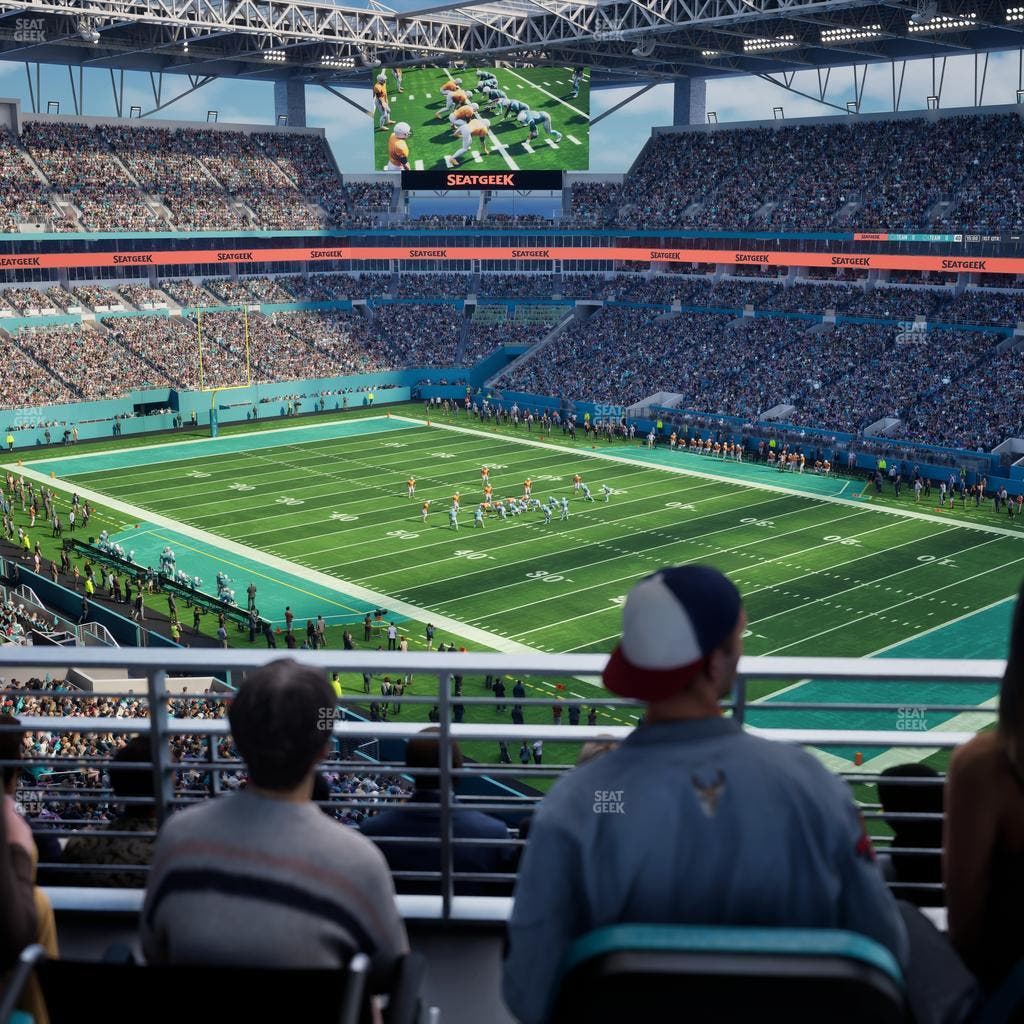 Hard Rock Stadium - Section 339 Patio Terrace Seat View