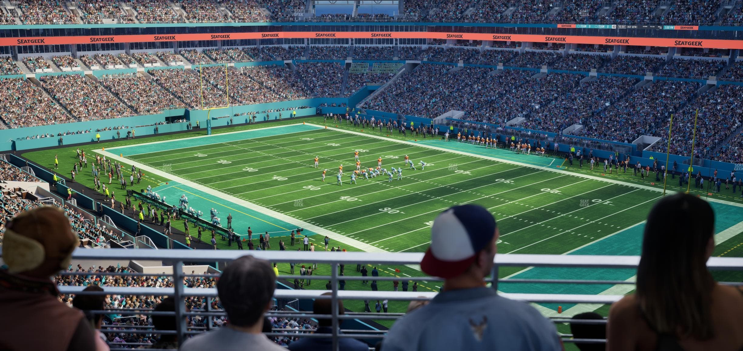 Hard Rock Stadium - Section 339 Patio Terrace Seat View