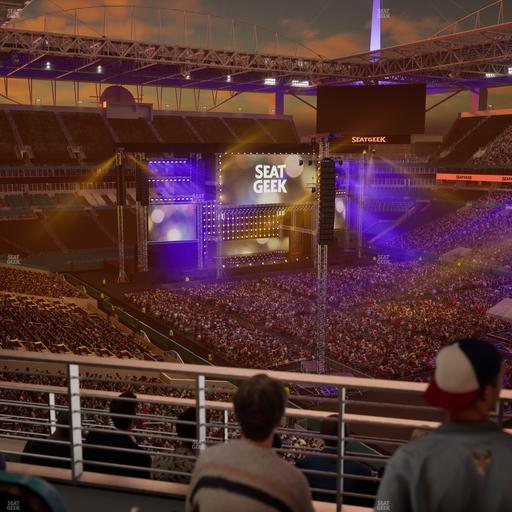 Hard Rock Stadium - Section 339 Patio Terrace Seat View