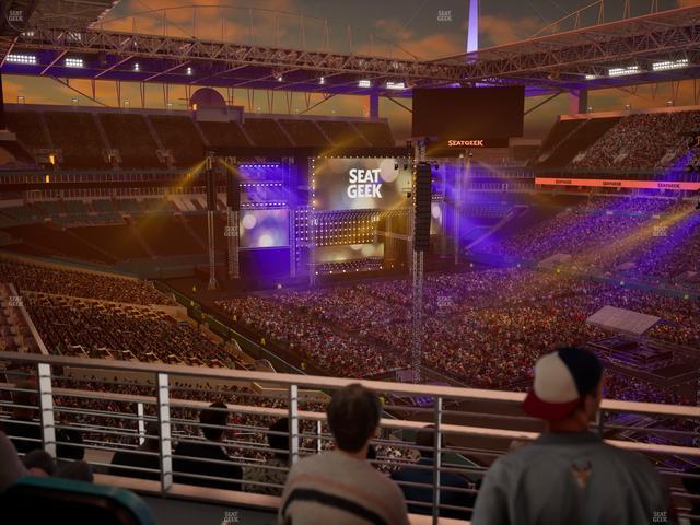 Hard Rock Stadium - Section 339 Patio Terrace Seat View