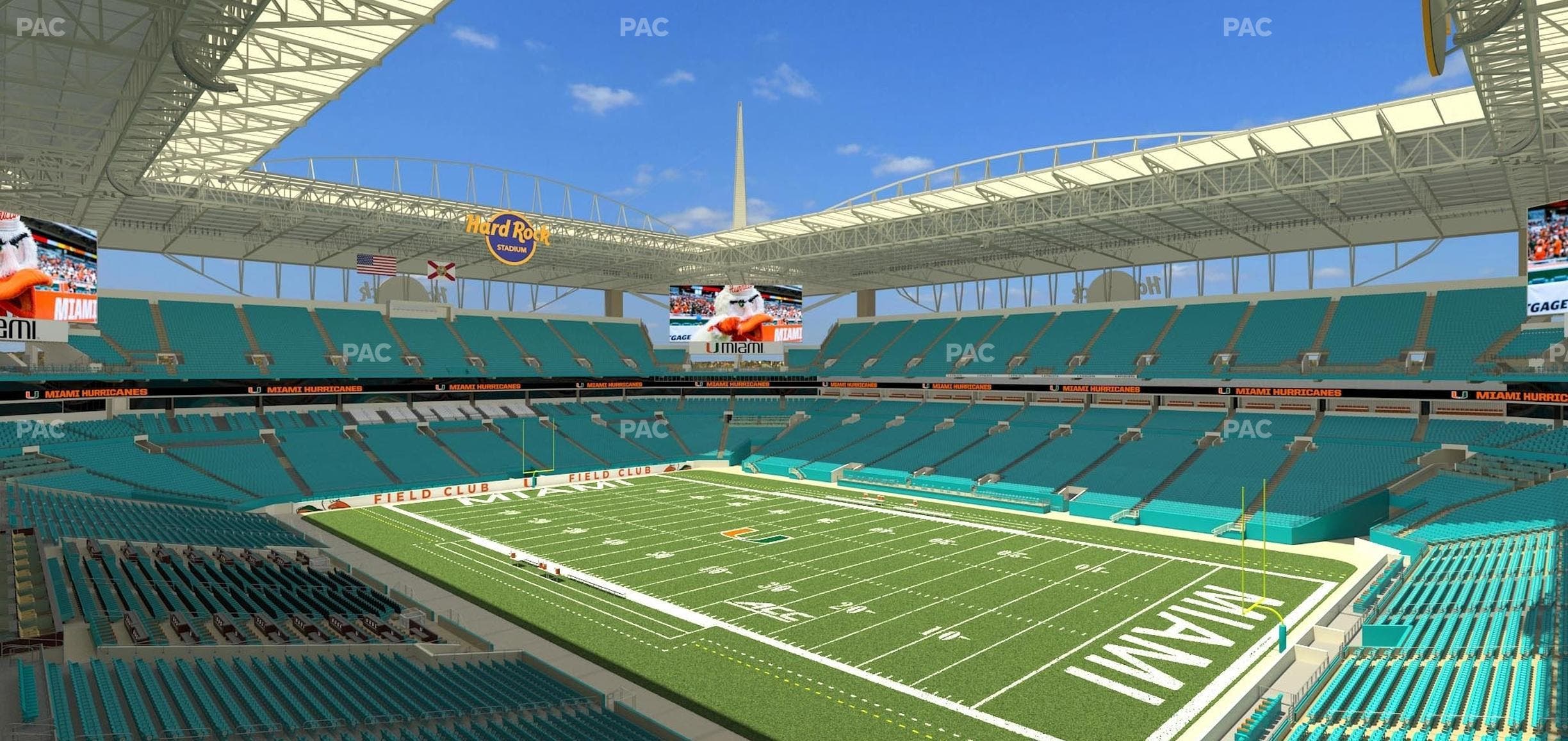 Hard Rock Stadium - Section 339 Seat View