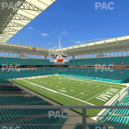 Hard Rock Stadium - Section 339 Seat View