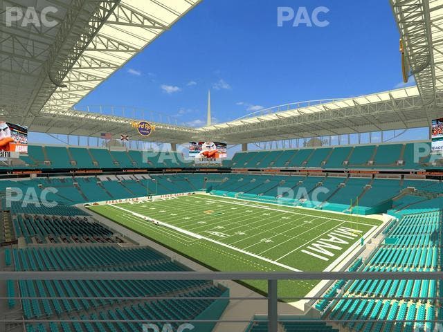 Hard Rock Stadium - Section 339 Seat View