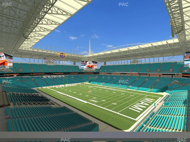 Hard Rock Stadium - Section 339 Seat View