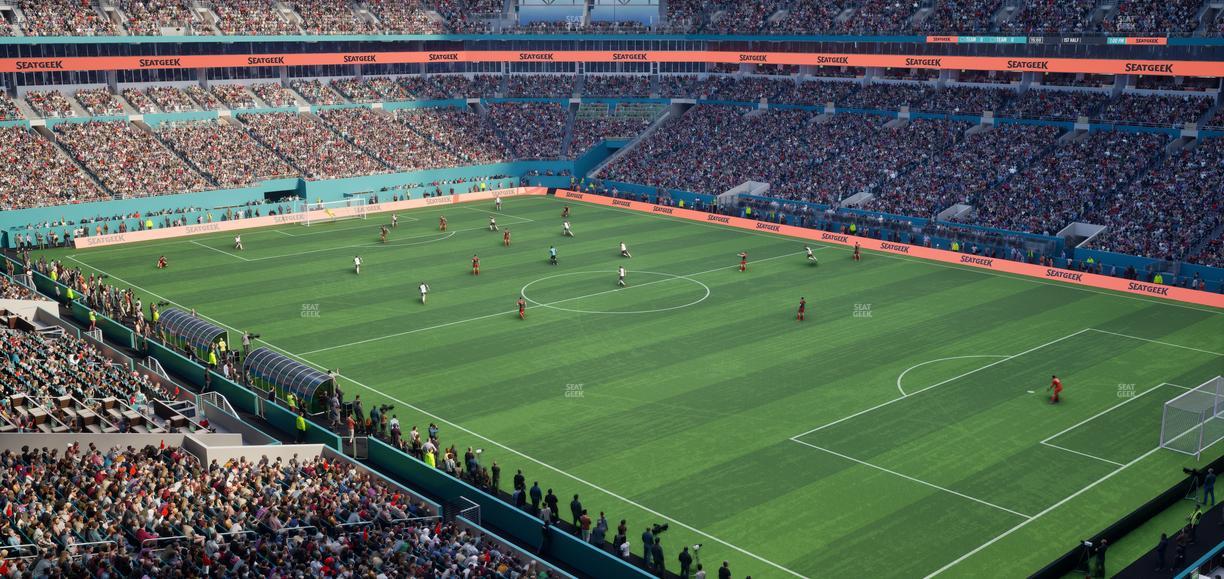 Hard Rock Stadium - Section 339 Seat View