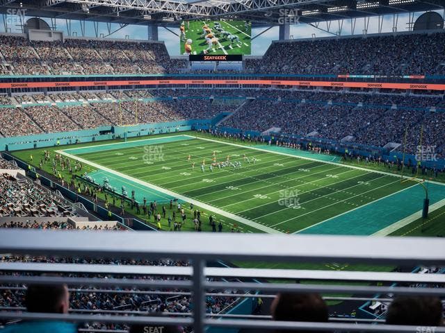 Hard Rock Stadium - Section 339 Seat View