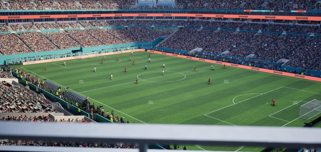 Hard Rock Stadium - Section 339 Seat View