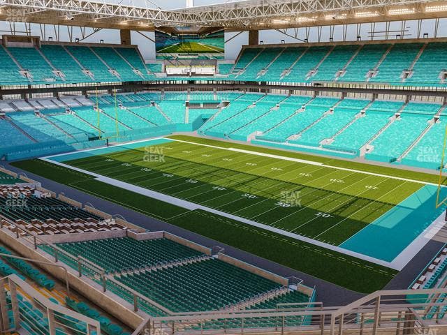 Hard Rock Stadium - Section 340 Seat View