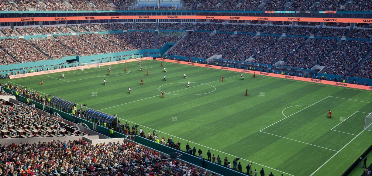 Hard Rock Stadium - Section 340 Seat View