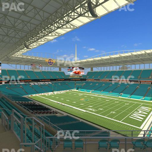Hard Rock Stadium - Section 340 Seat View