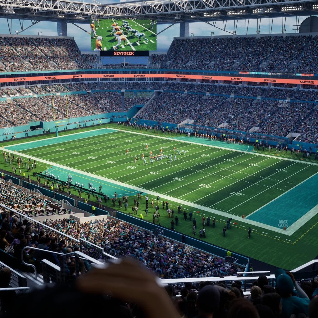 Hard Rock Stadium - Section 340 Seat View