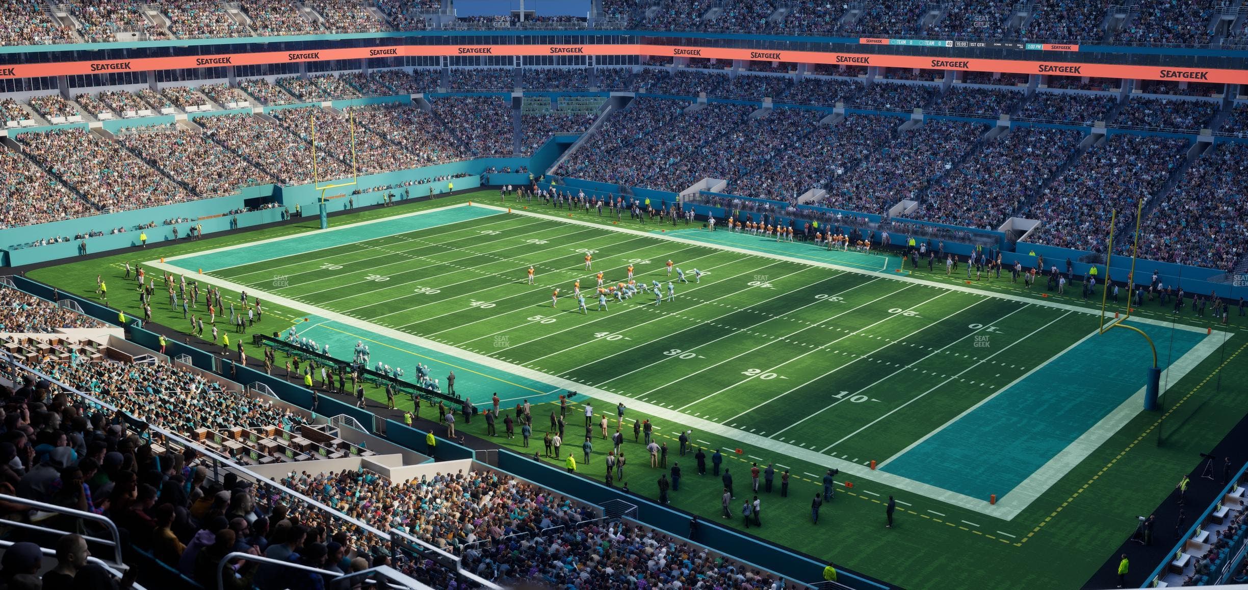 Hard Rock Stadium - Section 340 Seat View