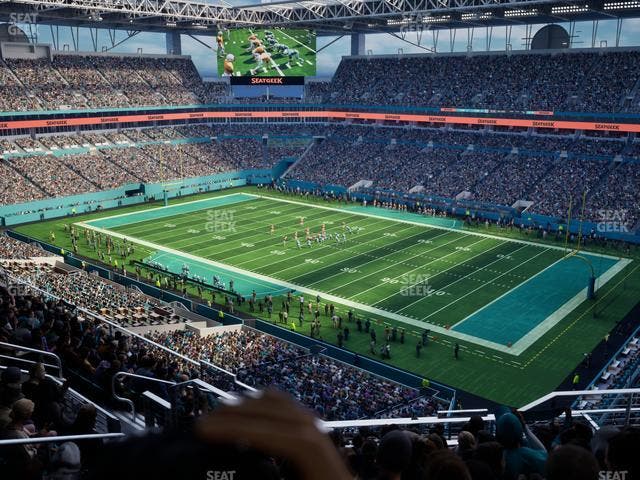 Hard Rock Stadium - Section 340 Seat View