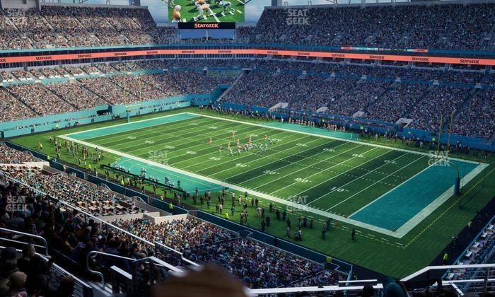 Hard Rock Stadium - Section 340 Seat View