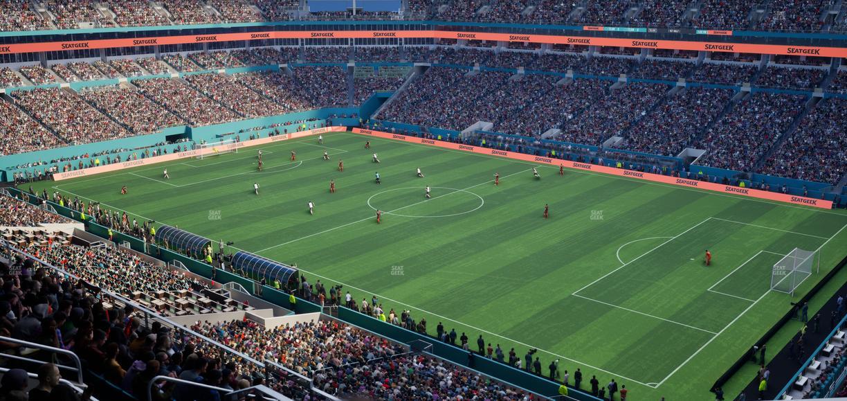 Hard Rock Stadium - Section 340 Seat View