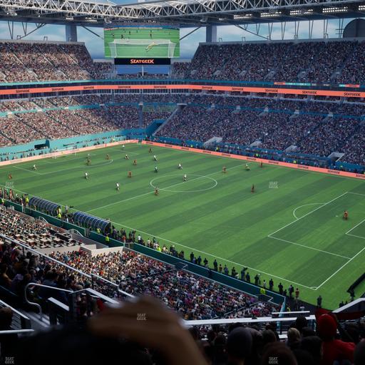 Hard Rock Stadium - Section 340 Seat View