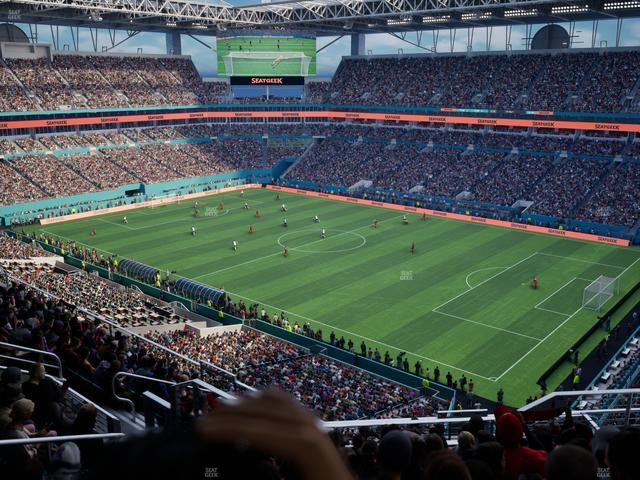 Hard Rock Stadium - Section 340 Seat View Hard Rock Stadium - Section 340 Seat View