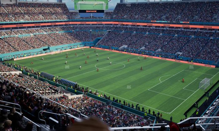 Hard Rock Stadium - Section 340 Seat View