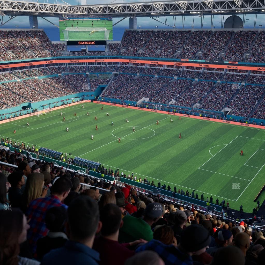 Hard Rock Stadium - Section 341 Seat View