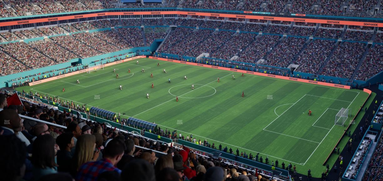 Hard Rock Stadium - Section 341 Seat View