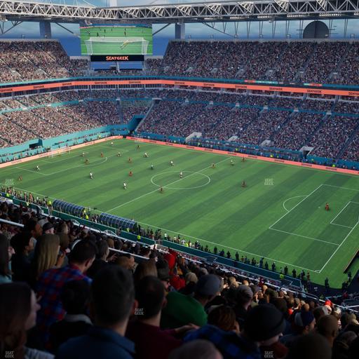 Hard Rock Stadium - Section 341 Seat View