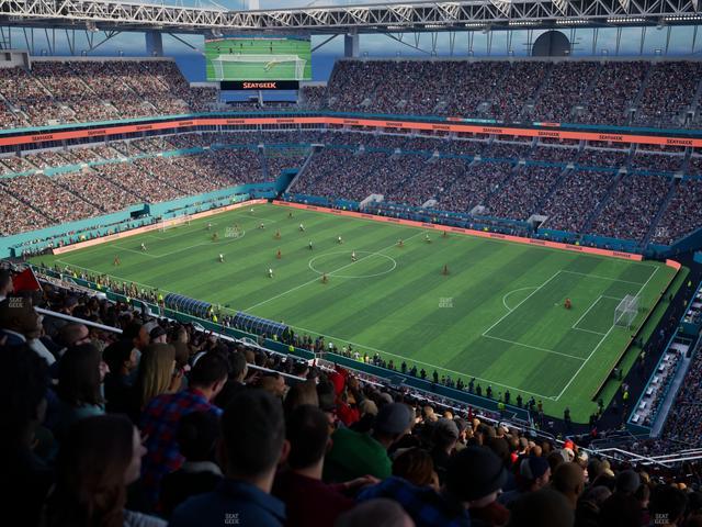 Hard Rock Stadium - Section 341 Seat View Hard Rock Stadium - Section 341 Seat View