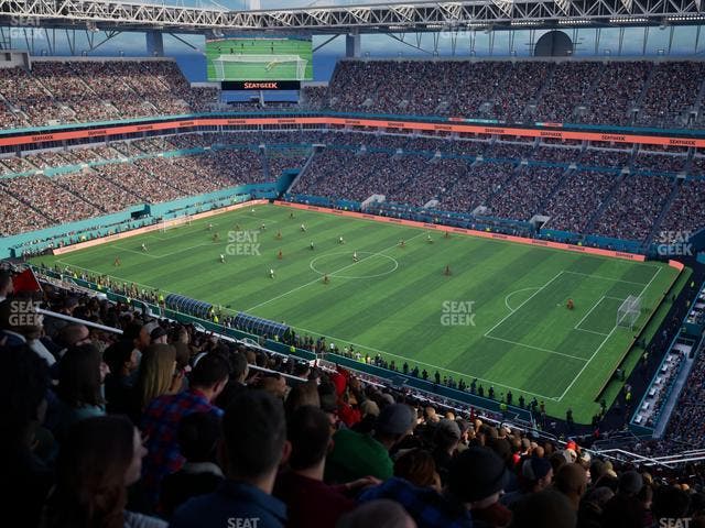 Hard Rock Stadium - Section 341 Seat View
