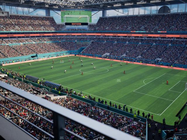 Hard Rock Stadium - Section 341 Seat View