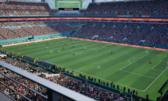 Hard Rock Stadium - Section 341 Seat View