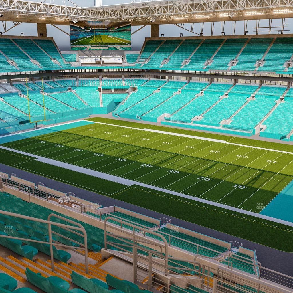 Hard Rock Stadium - Section 341 Seat View