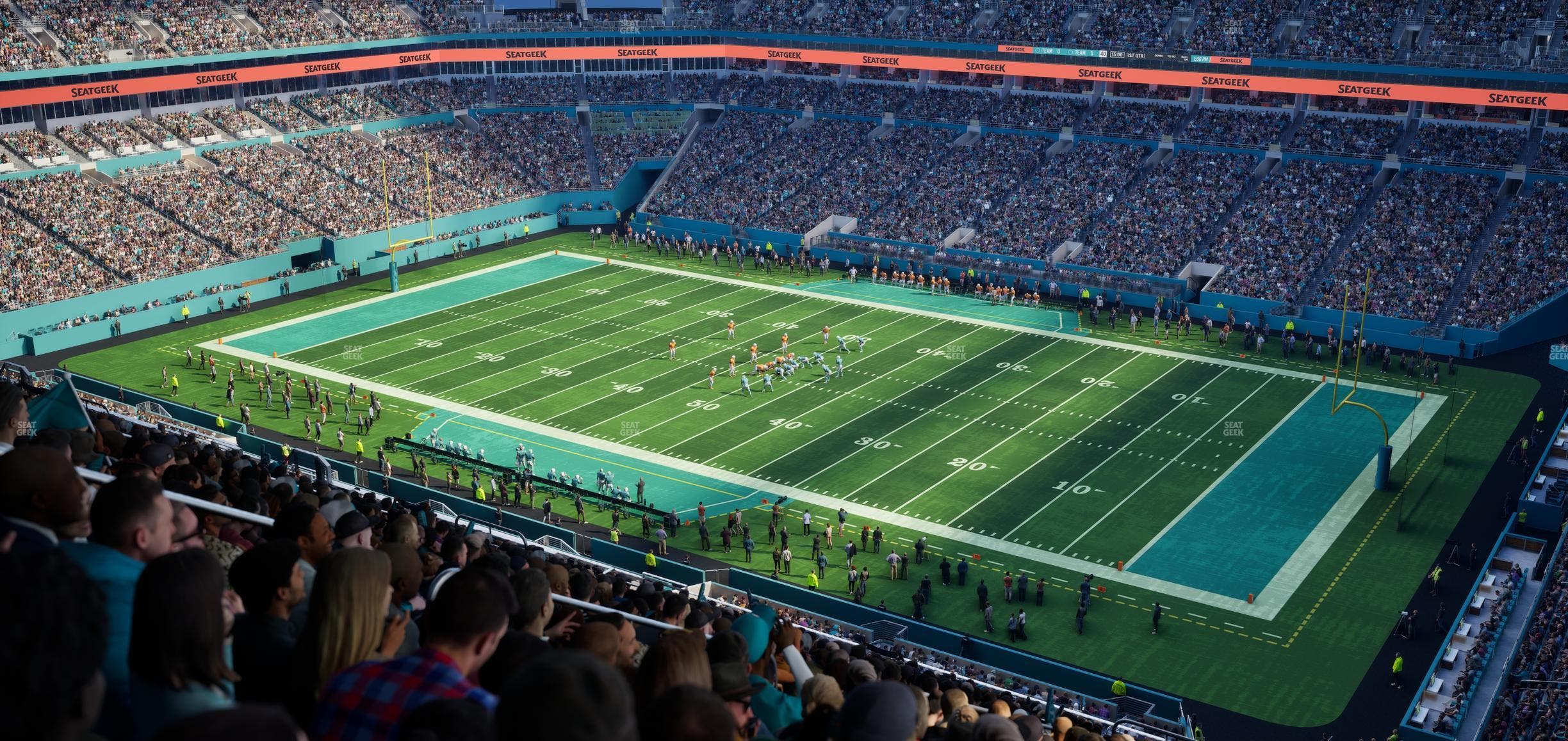 Hard Rock Stadium - Section 341 Seat View