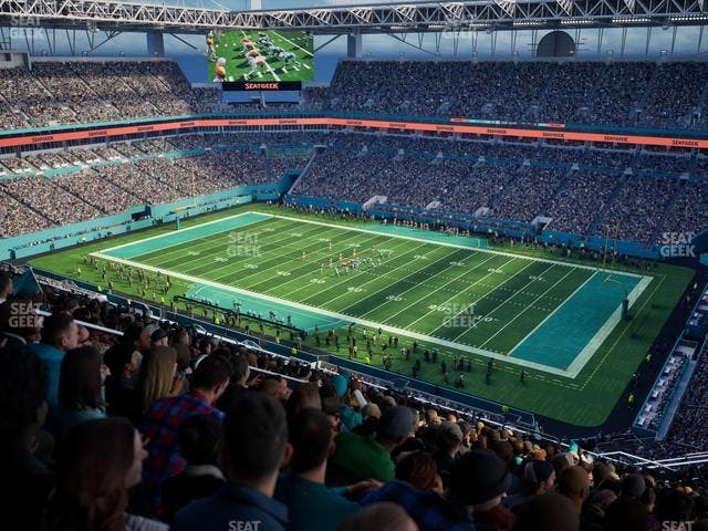 Hard Rock Stadium - Section 341 Seat View