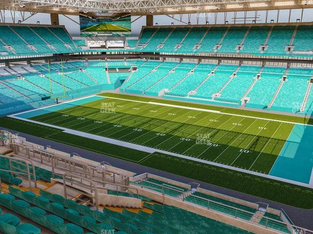 Hard Rock Stadium - Section 342 Seat View