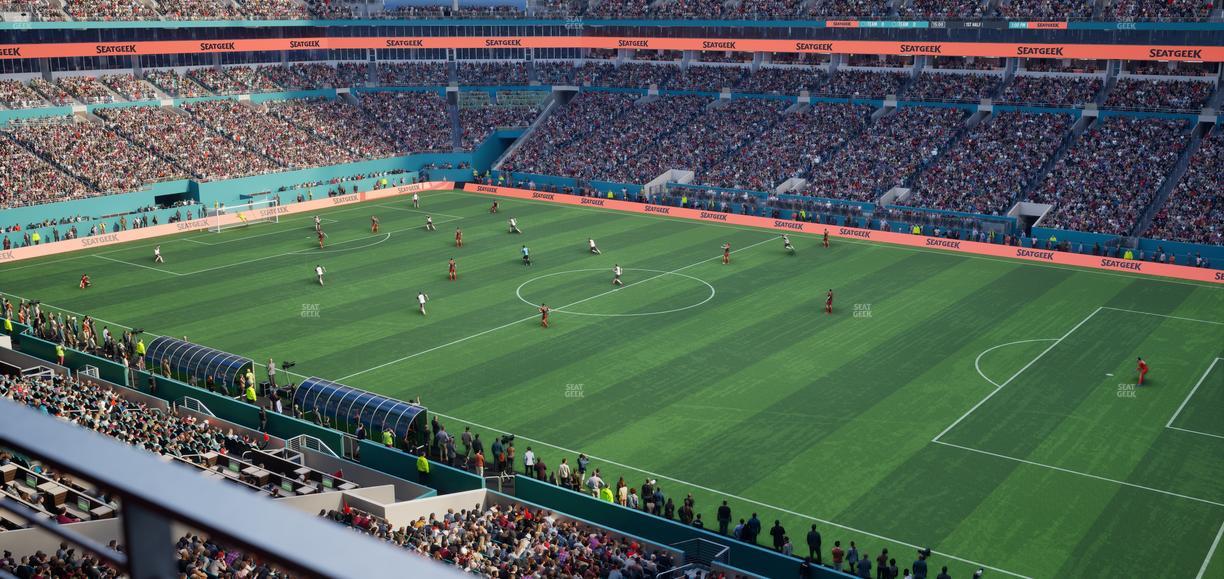 Hard Rock Stadium - Section 342 Seat View