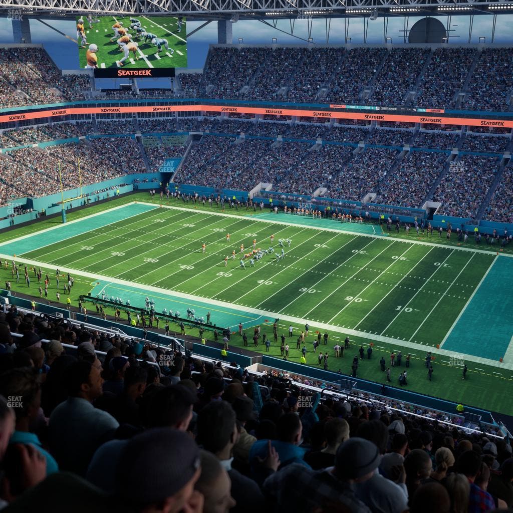 Hard Rock Stadium - Section 342 Seat View
