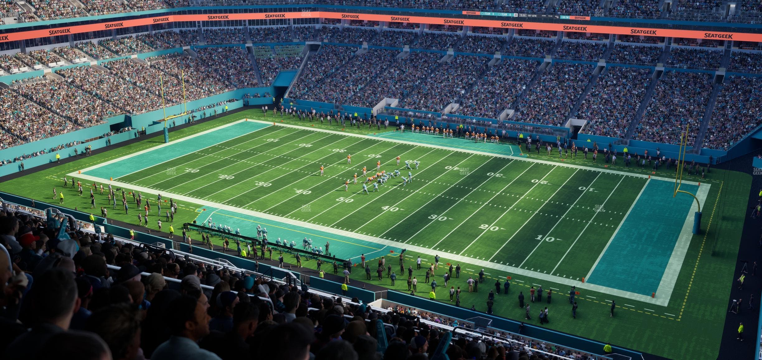 Hard Rock Stadium - Section 342 Seat View